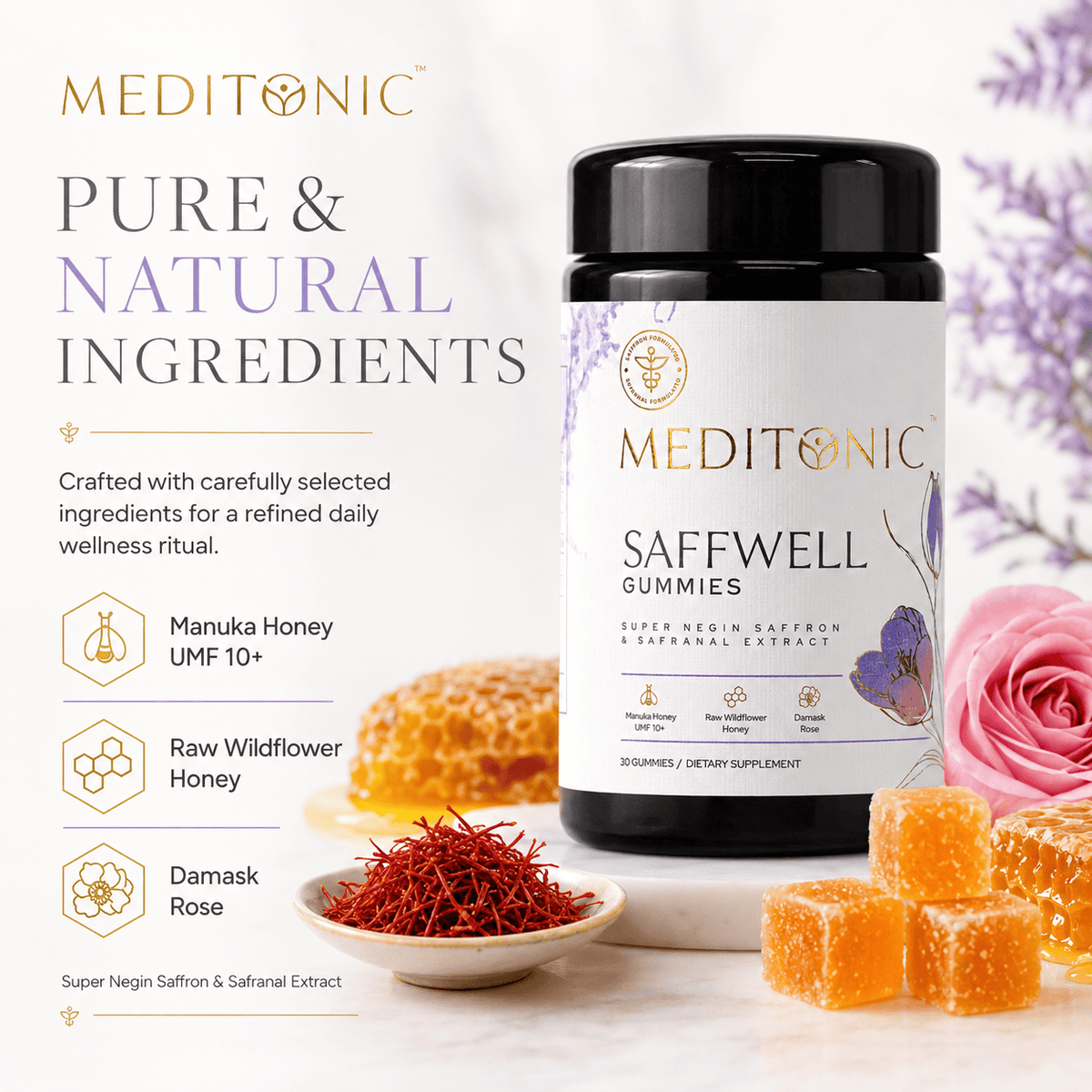 Saffwell® Gummies - Premium Saffron Supplement