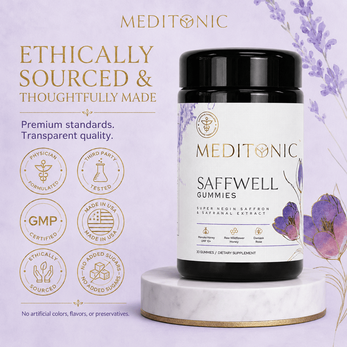 Saffwell® Gummies - Premium Saffron Supplement